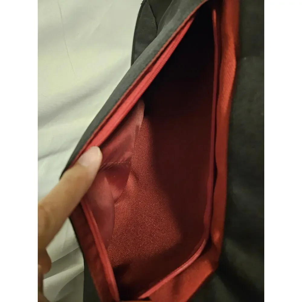 Belkin F8N052 Sling Backpack Laptop Tablet Carry Bag Tote Black/Red 18